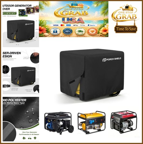 Heavy duty generator cover - generator,
