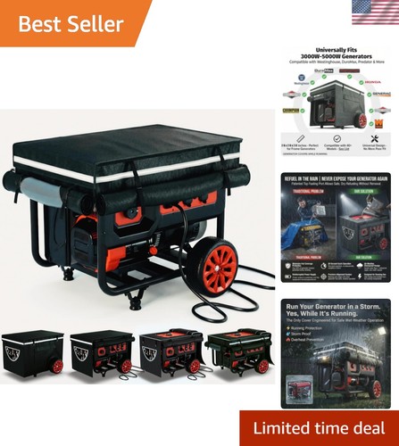 Outdoor generator cover while - cover,