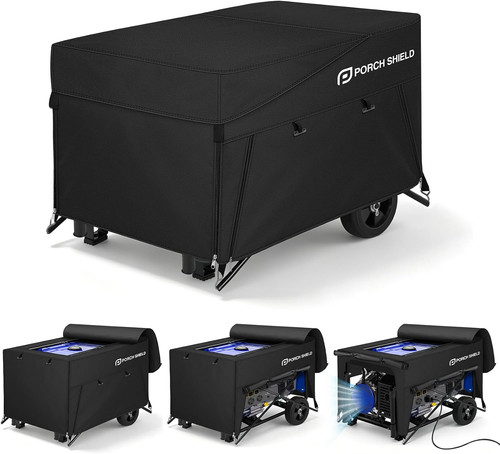 Generator covers while running - generator,