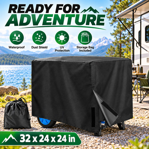 Heavy duty generator cover - duty,